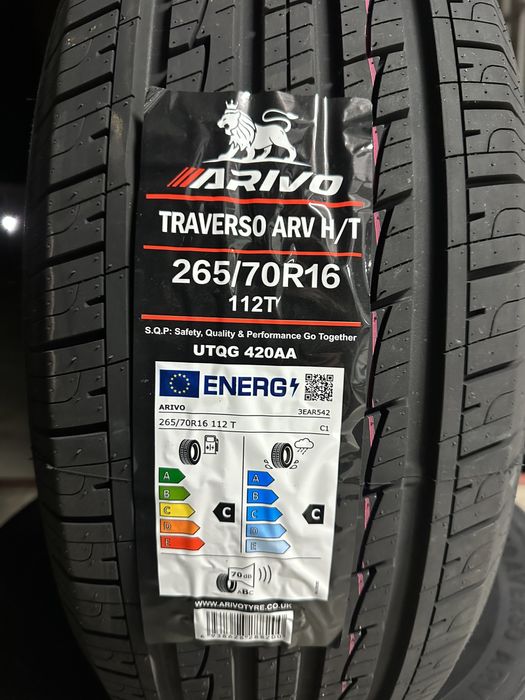 Нови летни гуми ARIVO TRAVERSO ARV H/T 265/70R16 112T НОВ DOT