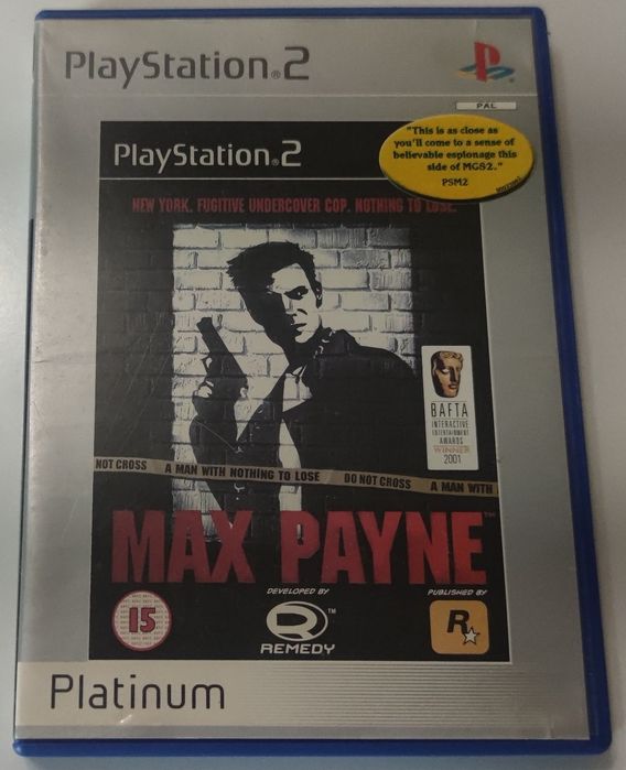 PS2-Игра-Max Payne