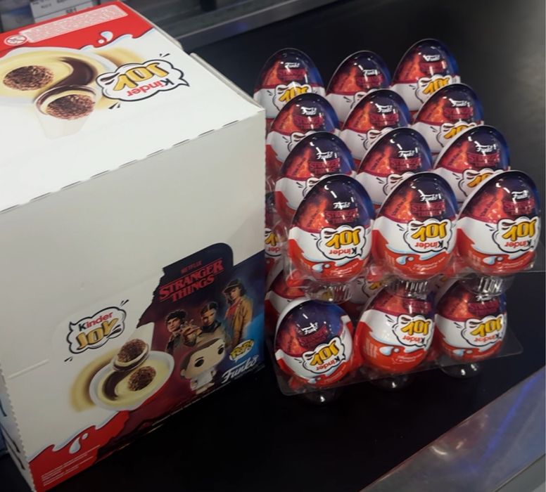 kinder joy stranger things (киндер джой осд)