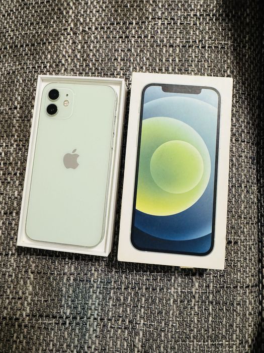 iPhone 12 Green – 64 GB – Full original, la cutie