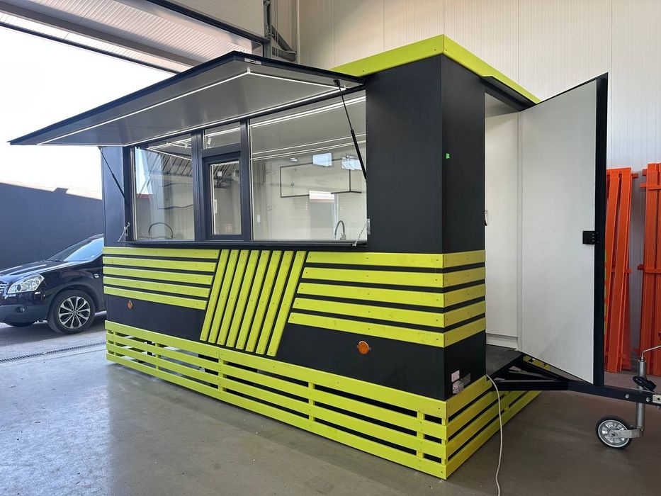 Каравана за бързо хранене 4*2м с аспиратор