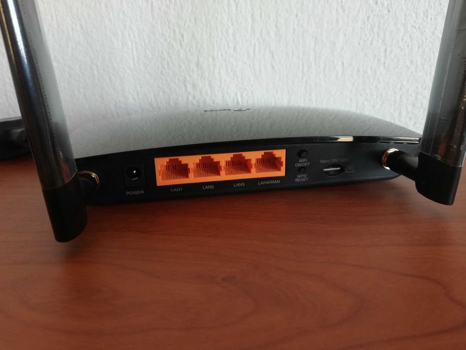 4G Рутер TP-Link TL-MR6400 СИМ карт рутер работи с всички оператори