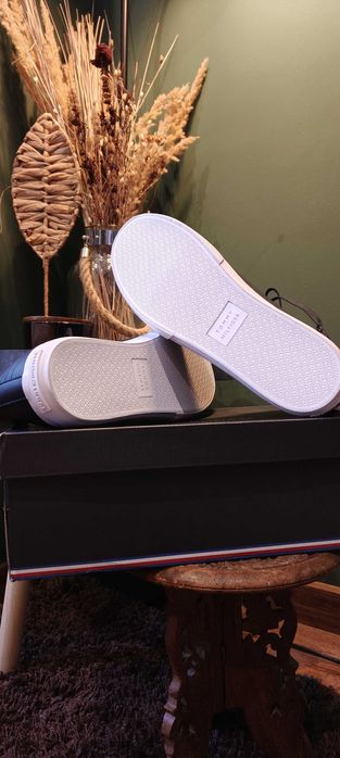 Високи Кожени кецове Tommy Hilfiger