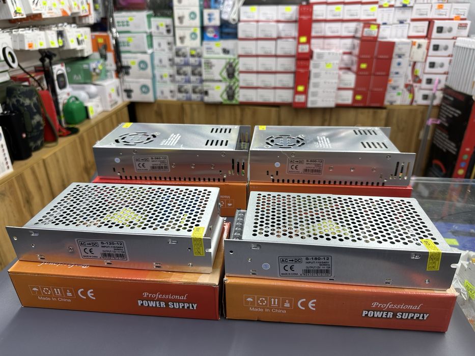 Новые блоки питания 12 вольт