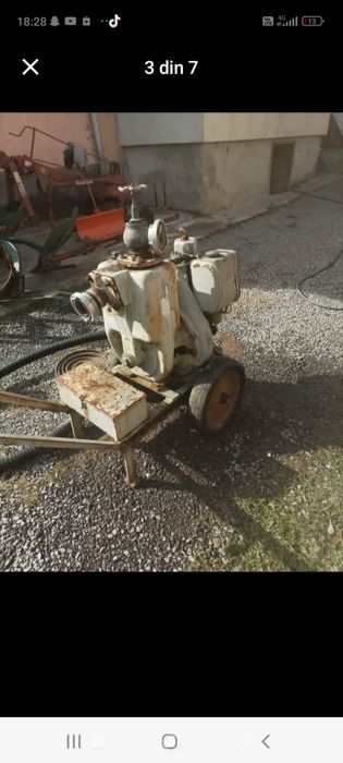 Pompa de irigat diesel