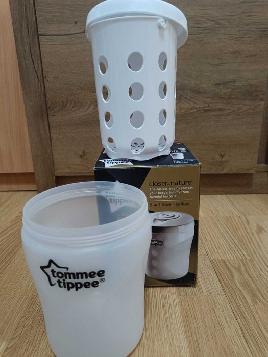 Sterilizator de biberon pentru calatorii, Tommee Tippee + cadou