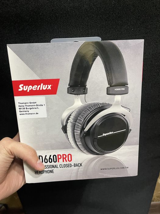 Superlux hd 660 pro. Stduio naushnik