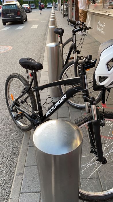 Bicicletă MTB Rockrider ST50 cadru S, M