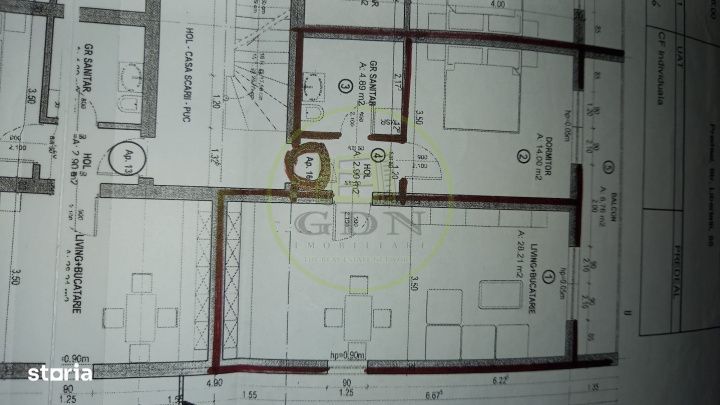 Apartament 2 camere zona Cioplea-Vedere spre Masivul Postavaru