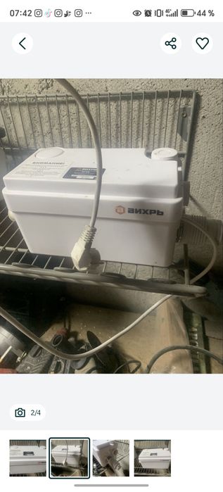 Продам канализационный насос