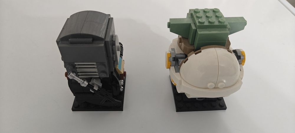 Лего набор из серии brick heads