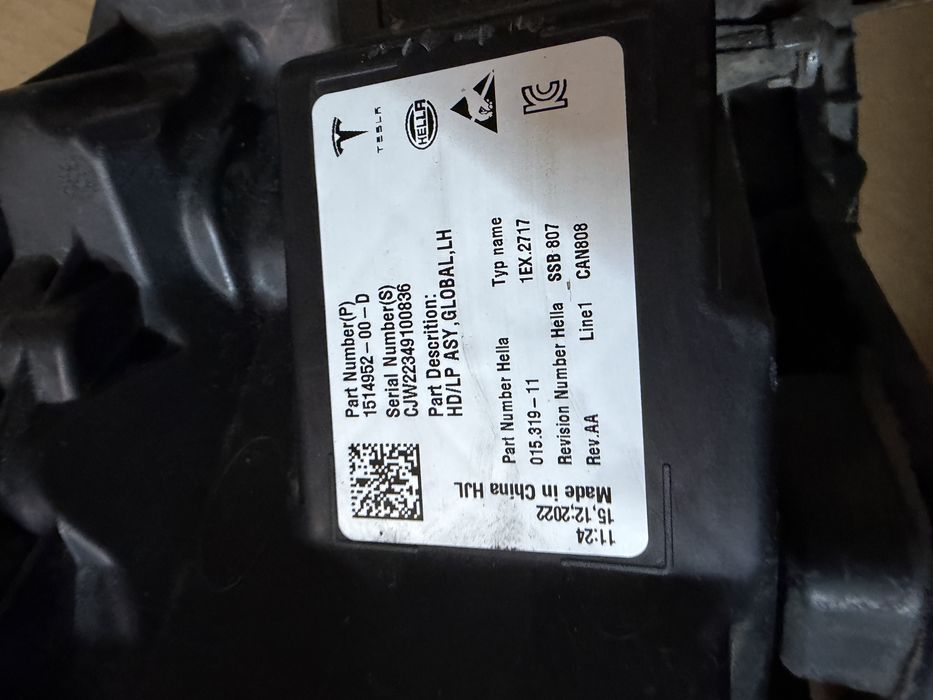 Far stanga Tesla Model 3 Model Y Full Led 2017/2018/2019/2020/2021