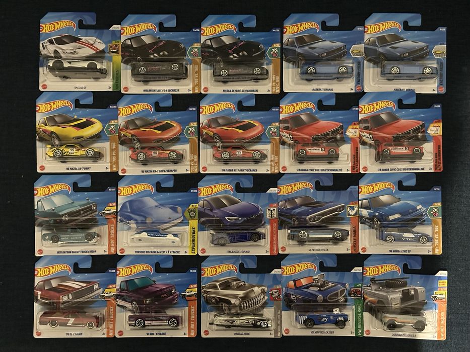 Hot Wheels - Diverse machete