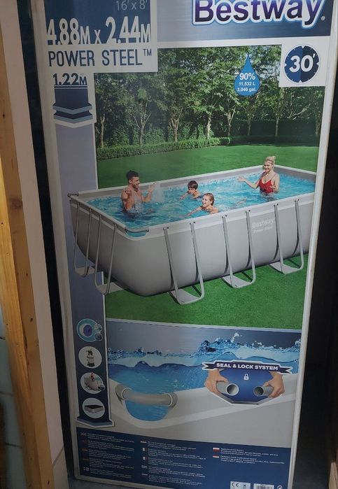 Продам бассейн BESTWAY (4,88×2,44×1,22)