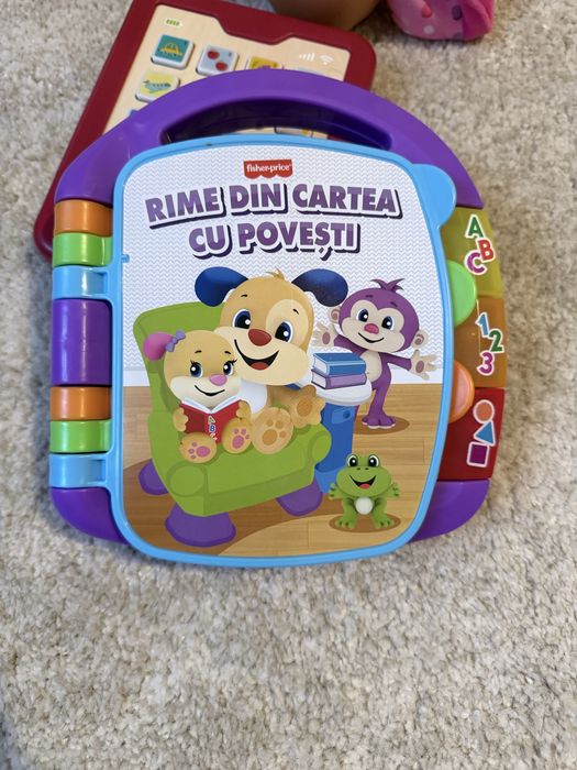 Rime din cartea cu povesti, Jucarie interactiva cu sunete, lumini