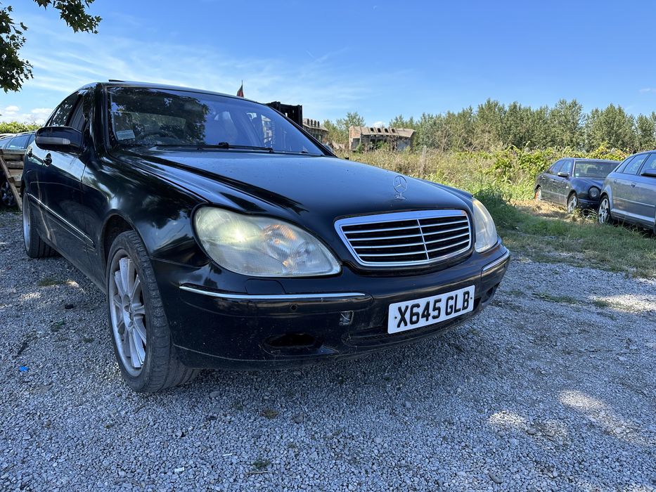 МЕРЦЕДЕС S 3.2 бензин 2001 Г автоматик само на части