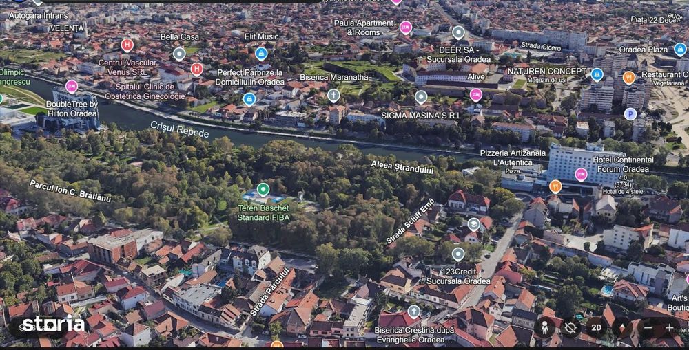 Vând Casă cu Spațiu Comercial ultracentral lângă Parcul Brătianu