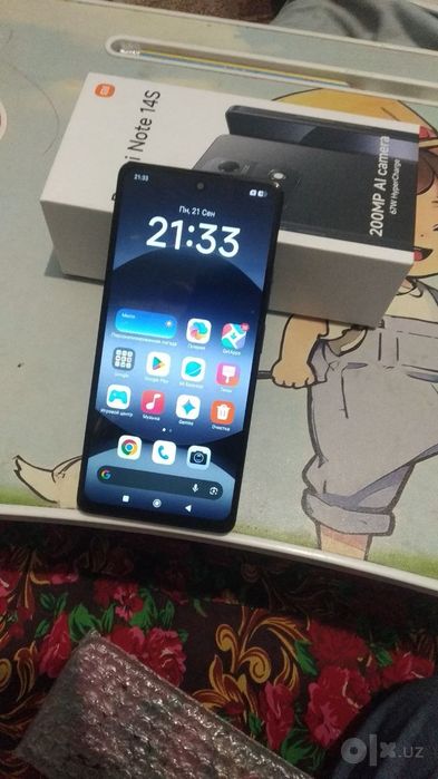 Redmi note 14s 8.256 tali.