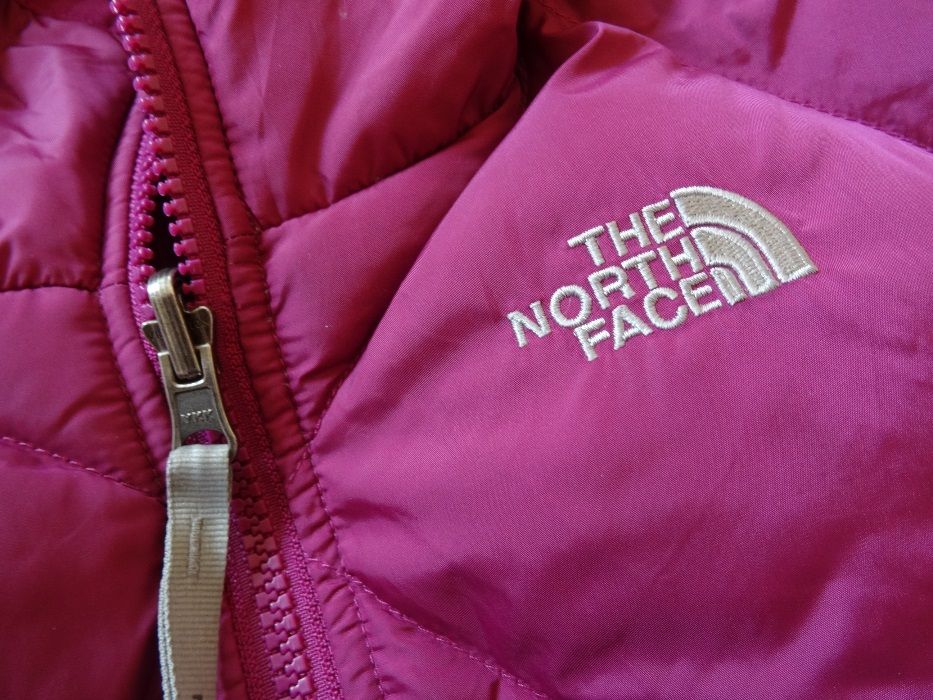 the north face XL детско пухено двулицево