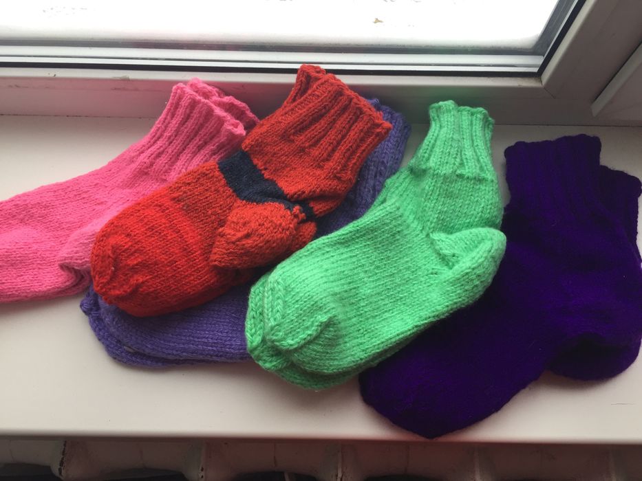 Носки шерсть акрил (обмен)