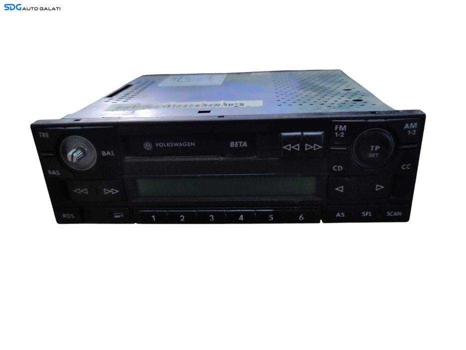 Unitate Radio cu Caseta BETA Volkswagen Golf 4 1998 - 2005 Cod 1J0035152F (Lipsa Buton) [LR0553]