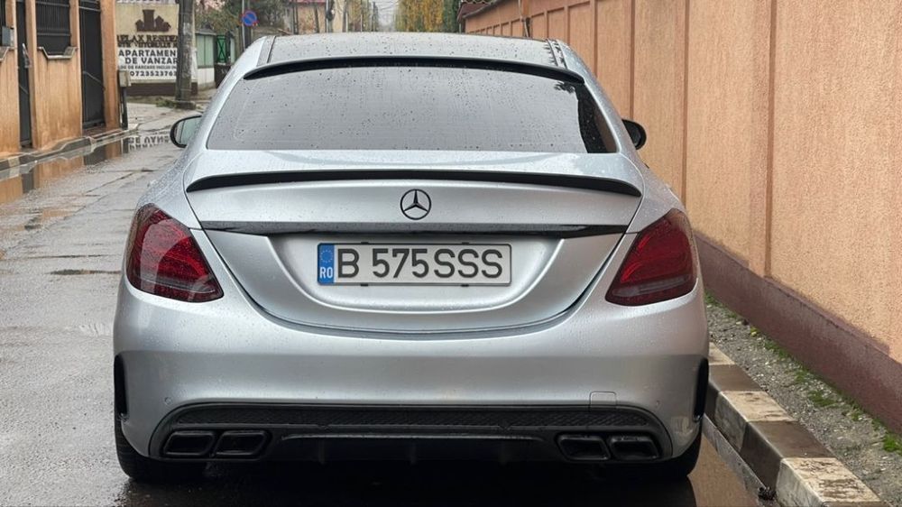 Eleron Luneta pentru Mercedes W205 Model c63 Amg C Klasse Plastic negru Abs  CALITATE PREMIUM ️️️️️