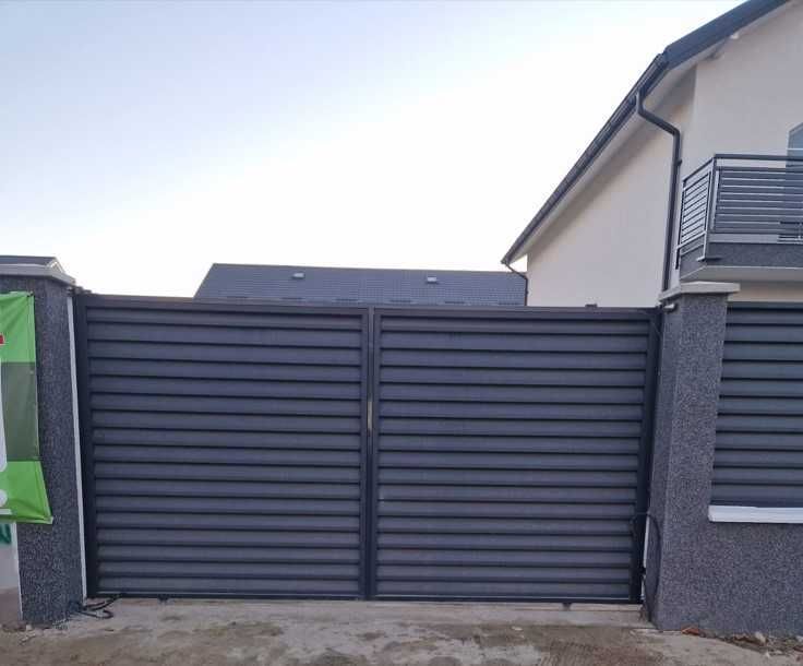 Gard metalic jaluzea | Suruburi ascunse | Dolj | Model 2025 |