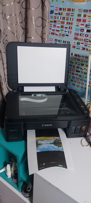 Цветной принтер МФУ Canon G3411