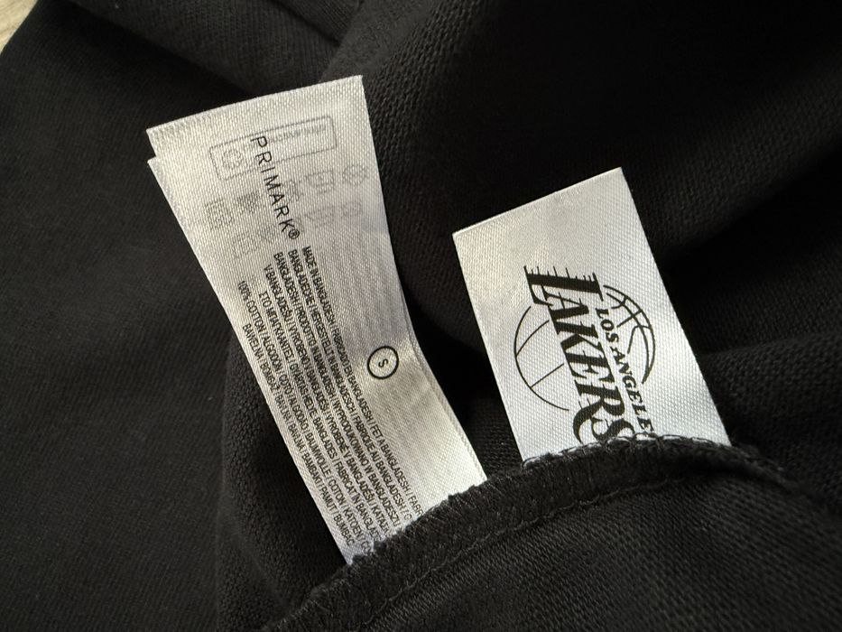 Tricou NBA Los Angeles Lakers Negru Barbati | Marime S