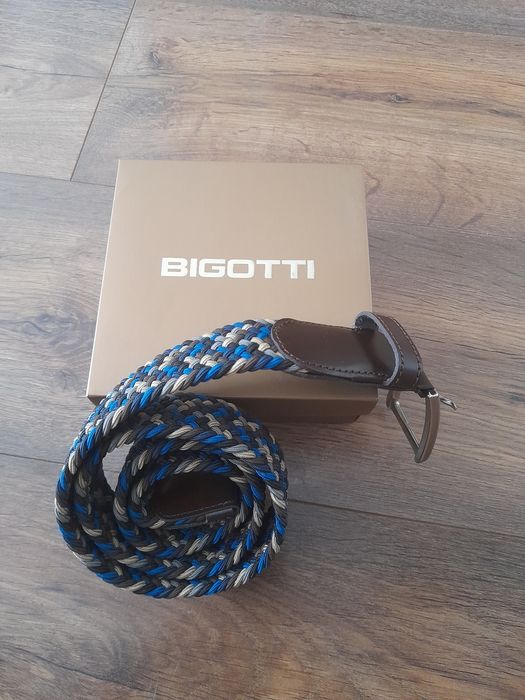 Curea Bigotti, nouă, din piele naturala si textil