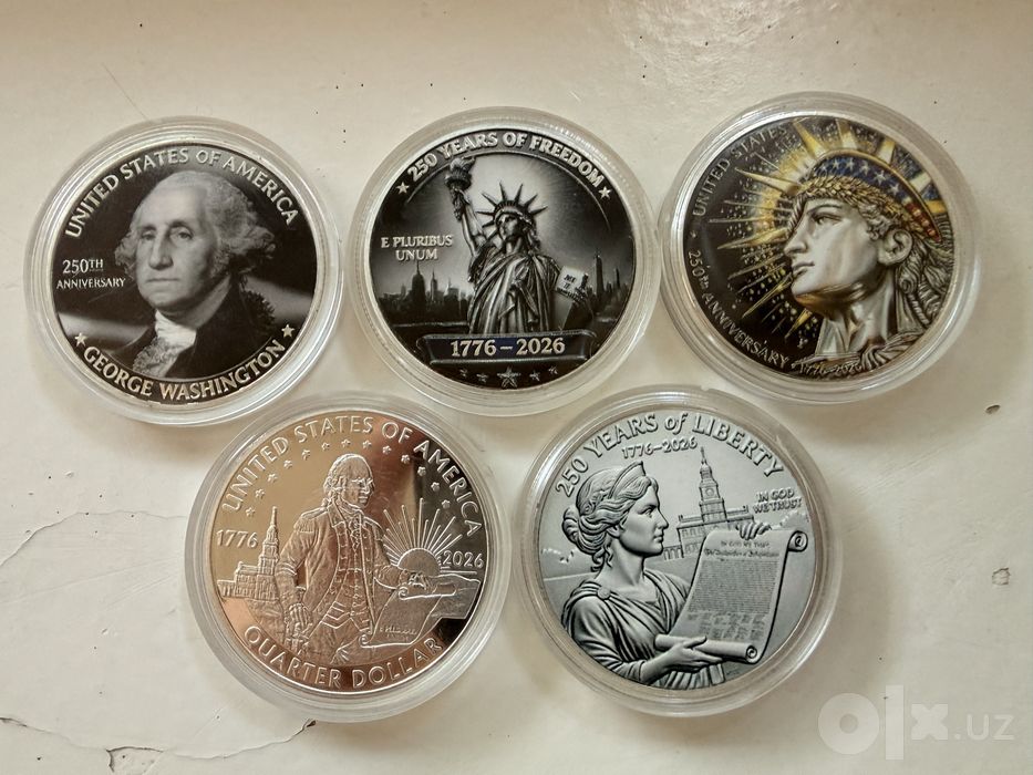 Американские монеты юбилейные
