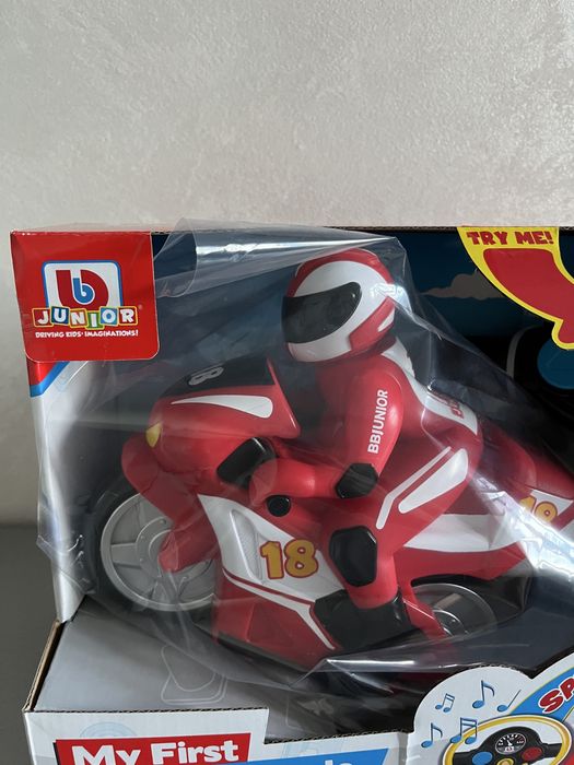 Prima mea motocicleta cu telecomanda, Bburago