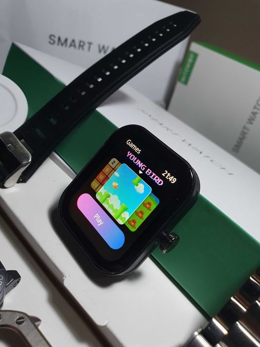 SmartWatch BlitzWolf W-GTC3 1.99 inch HD Apel bluetooth Comenzi Vocale