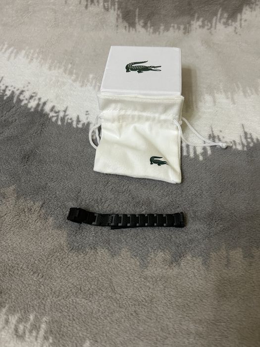 Bratara Lacoste Unisex Neagra