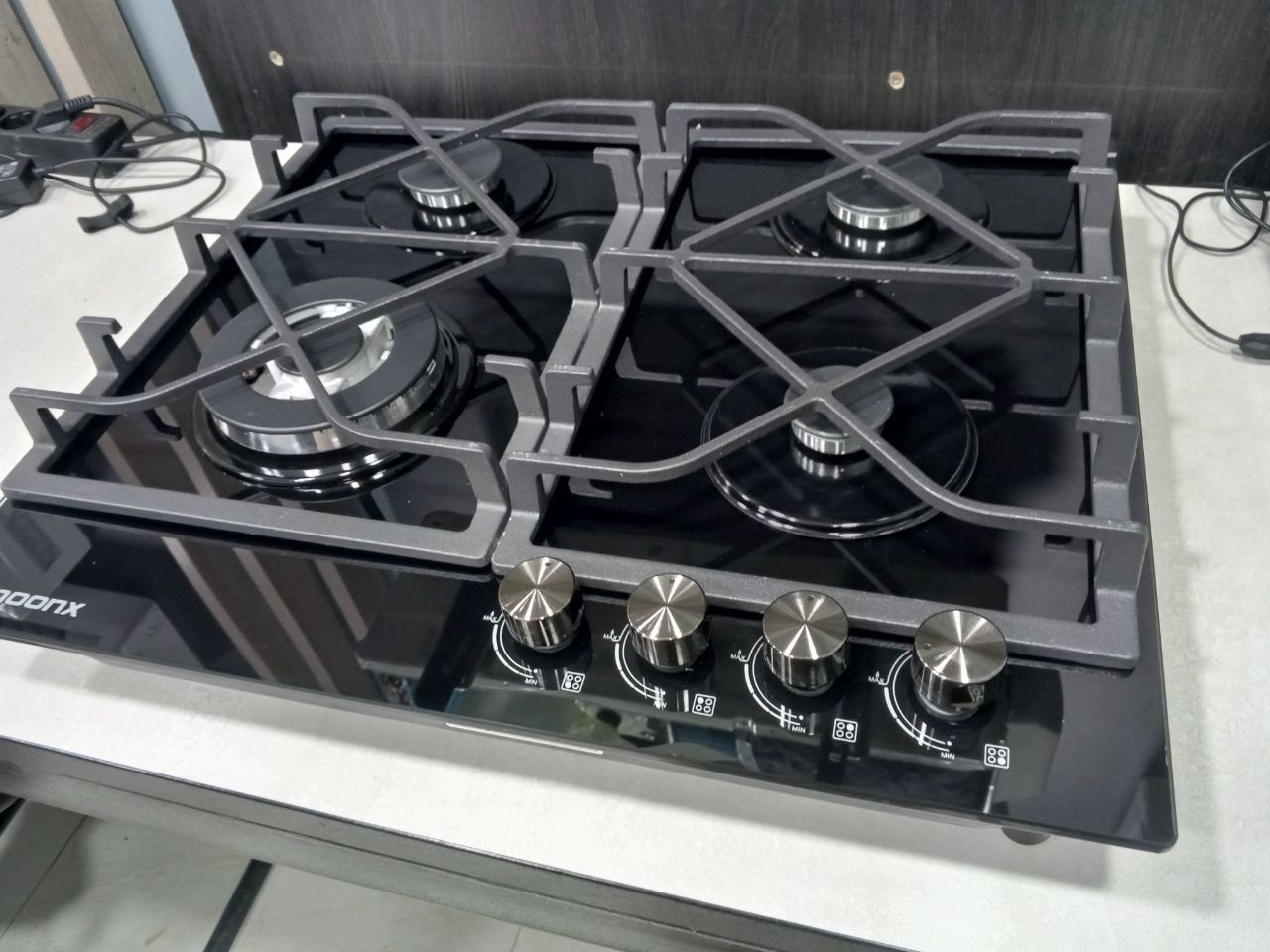 Варочная панель ( плита ) Moonx GH6408B Стекло 4 газ: 90 у.е. - Плиты ...