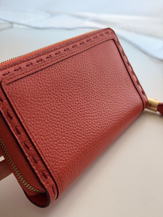 Портмоне Lancel естествена кожа