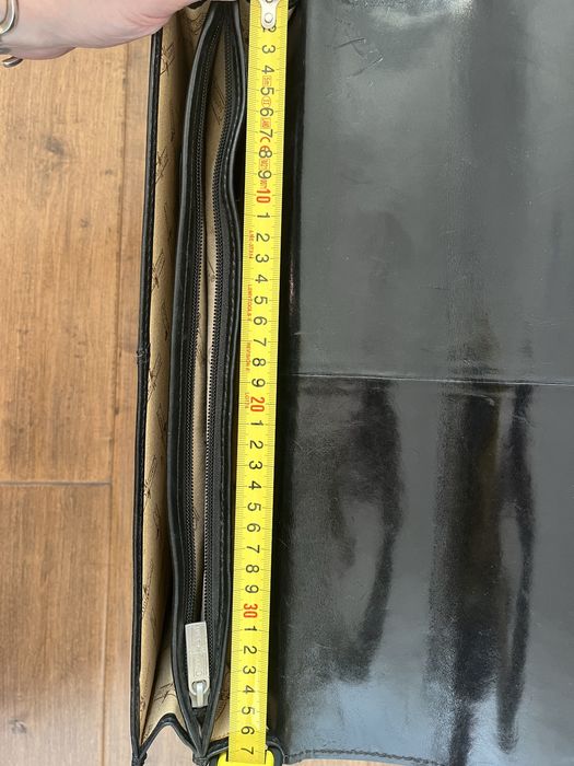 Geanta de lux barbateasca din piele naturala -- Gianni Conti