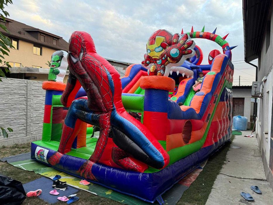 Închirieri, închiriez tobogan, topogan gonflabil pentru evenimente