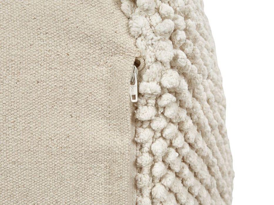 Puf/Taburet din bumbac Beliani 45x45cm