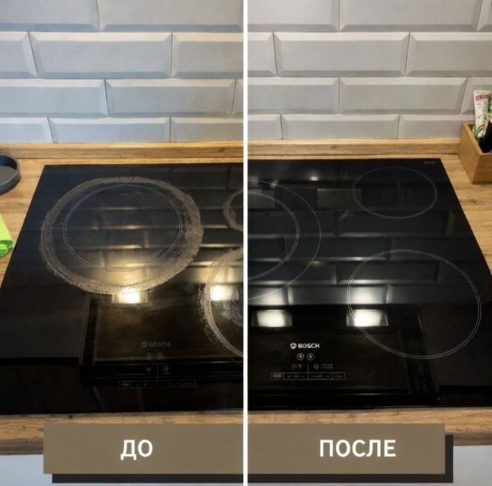 Полировка варочных плит до зеркальнова вида