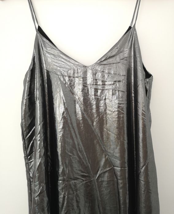 Rochie metalizata Stradivarius