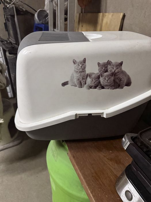 Продам бу туалет доя кошек