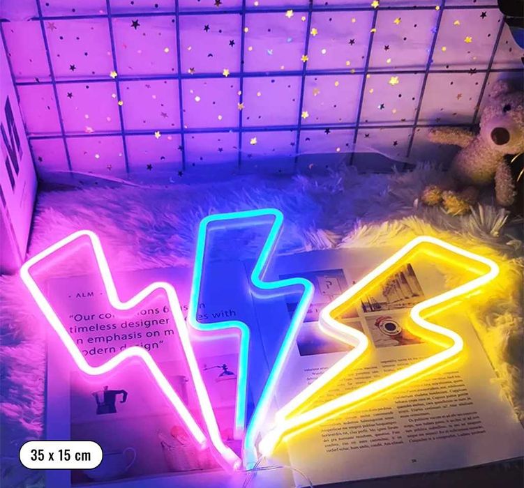 USB Неонови знаци + слот за БАТЕРИИ - 25 модела