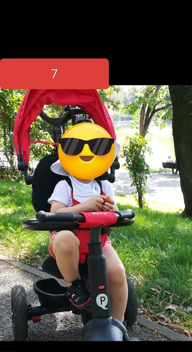 Tricicleta Qplay Rito