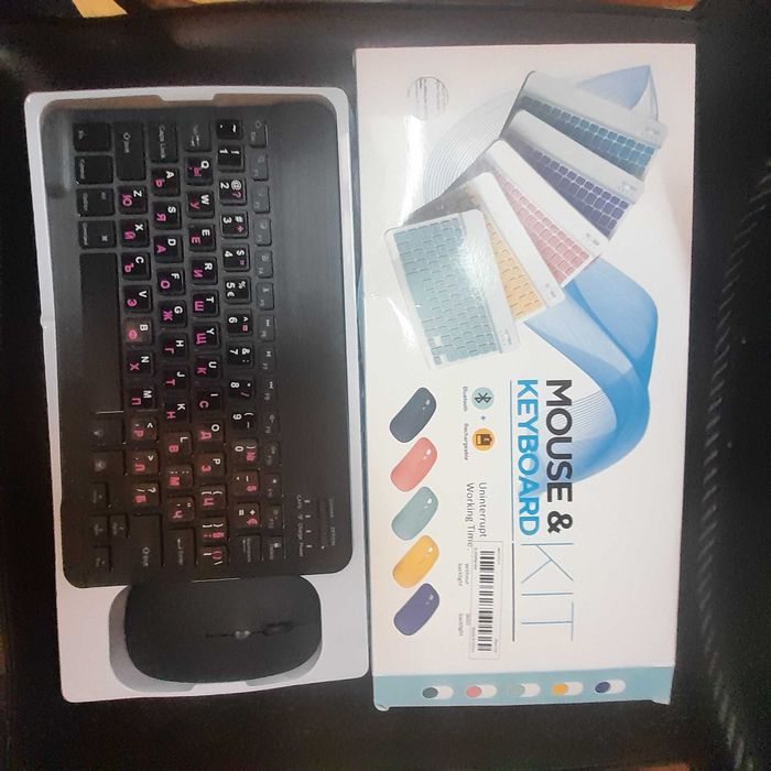 Безжични блутут Клавиатура и Мишка