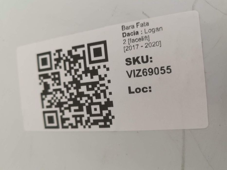 Bara Fata Dacia Logan 2 [facelift] 2017 2018 2019 2020 Originala In St