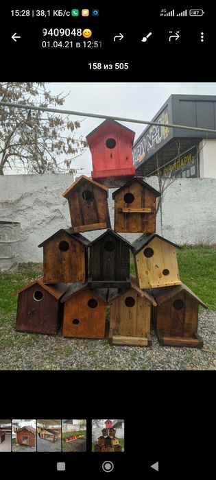 VIP Скворечник. Дерево 100%