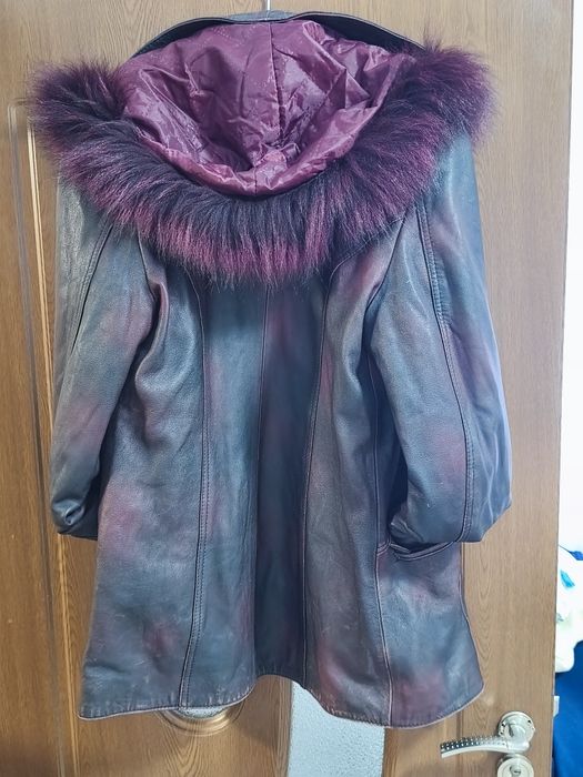 Geaca dama din piele naturala