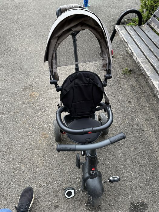 Tricicleta QPLAY Rito Rubber