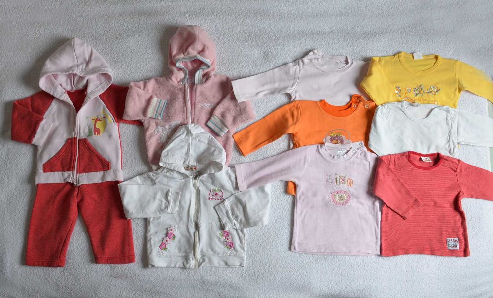 Бебешки дрехи Лот детски дрехи Сет детски дрехи за момиче 1-2 год